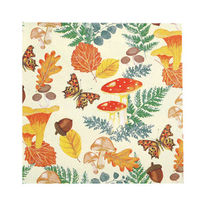 Midnight Forest Autumnal Paper Napkins - 20 Pack