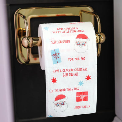 Santa Toilet Roll | Christmas Novelty Gifts |
