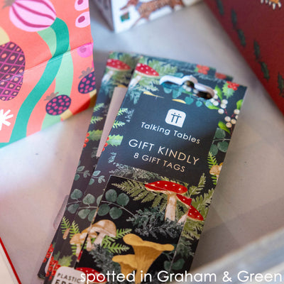 Forest Green Christmas Gift Tags - 8 Pack