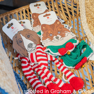 Image - Crochet Christmas Dog Collar