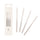 Silver Ombre Candles, 10cm - 16 Pack