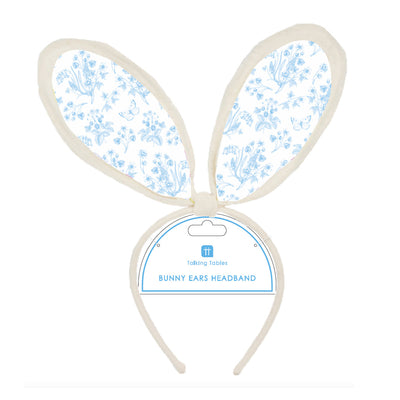 Playful Pierre Fabric Bunny Ears Headband