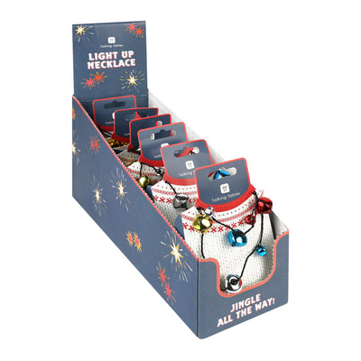 Retro Pop Light Up LED Bell Necklace - POS Unit