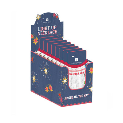 Retro Pop Light Up LED Bell Necklace - POS Unit
