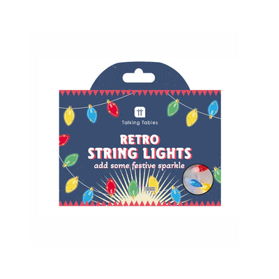 Retro Pop Bulb LED String Lights - 2m