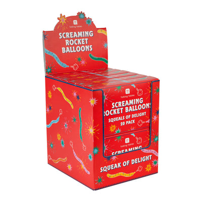 Screaming Rocket Balloons - Display