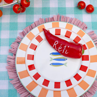Bon Appetit Fish Enamel Plate - 20cm