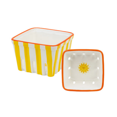Sun Ceramic Punnet - 10.5cm | Summer Kitchenware |