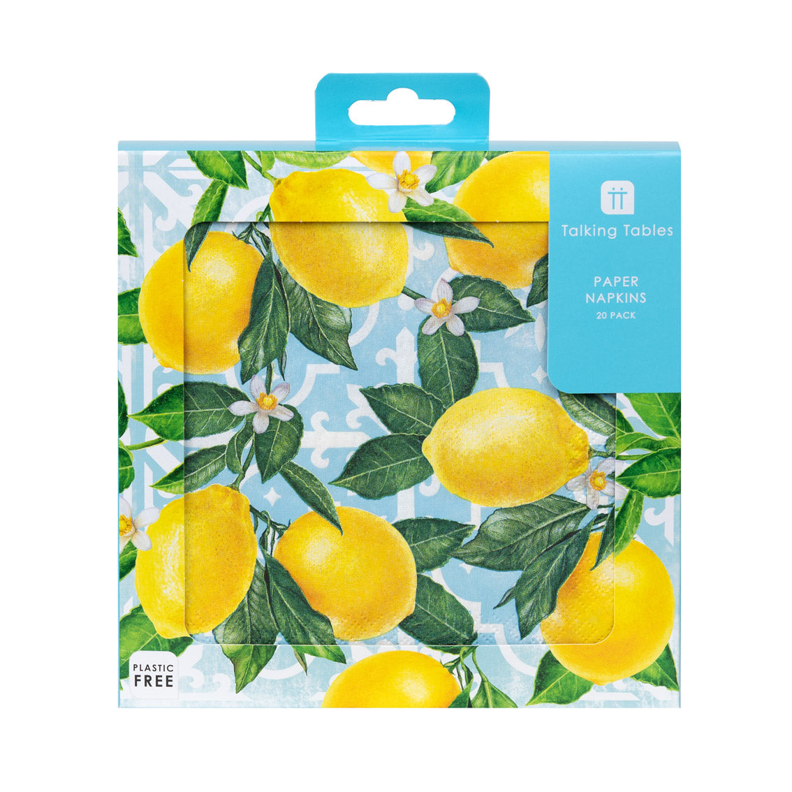 Souk Lemon Paper Napkins - 20 Pack