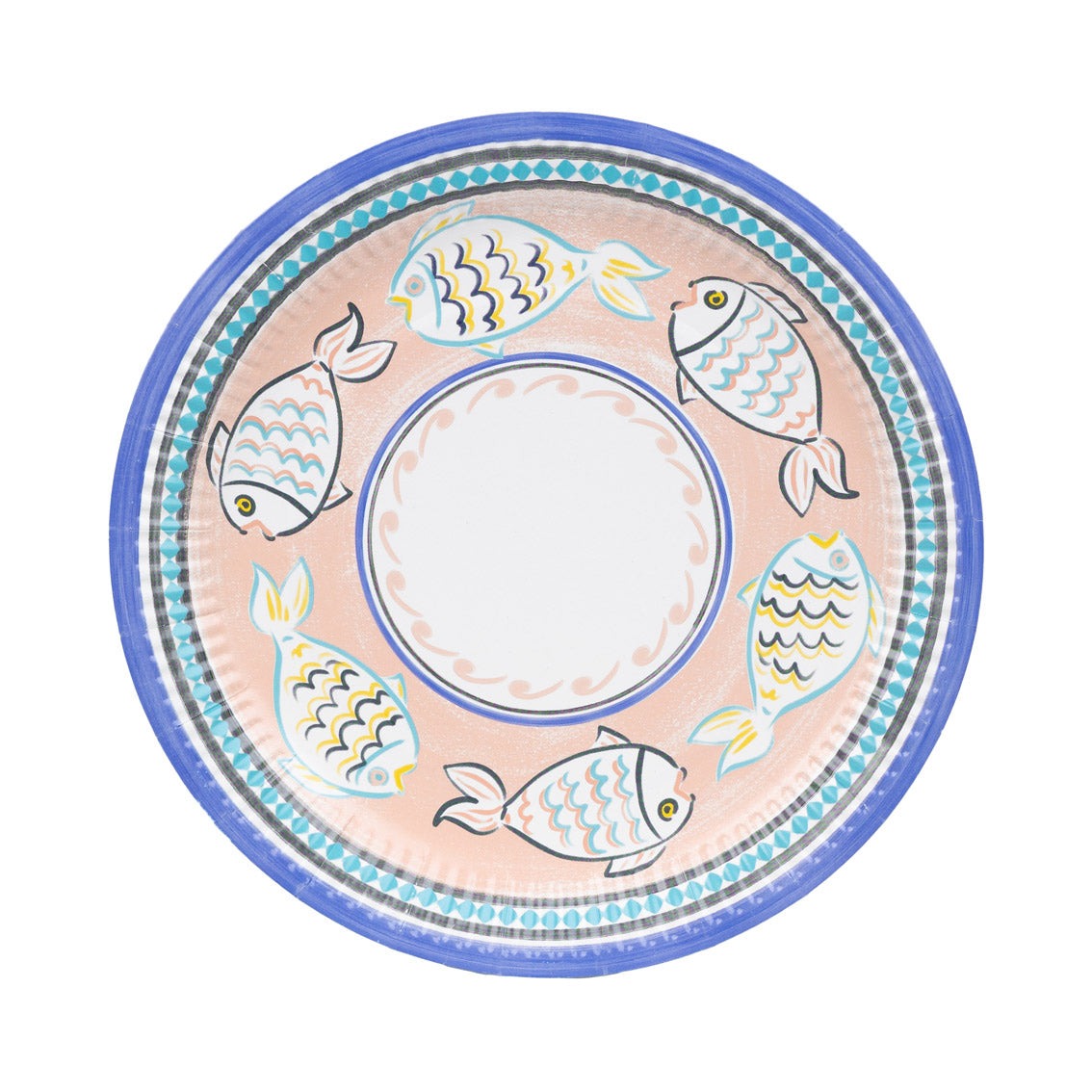 Souk Fish Paper Plates - 10 Pack