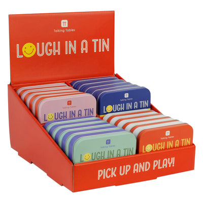 Laugh in a Tin - 4 Games POS Unit