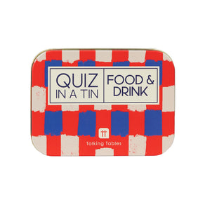 Quiz in a Tin - Food Trivia