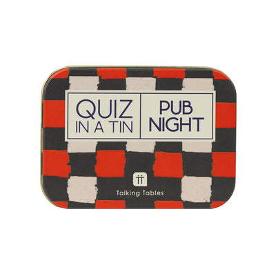 Quiz in a Tin - Pub Night