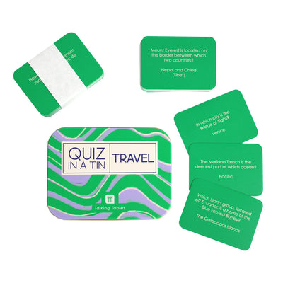 Quiz in a Tin - Travel Trivia