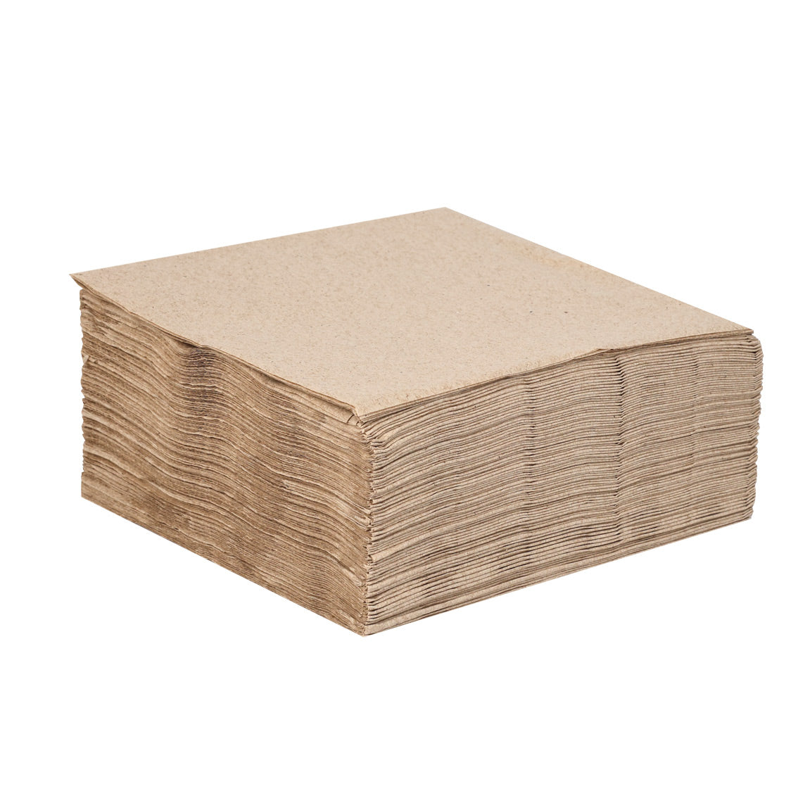 Table Kind Brown Kraft Paper Napkins - 100 Pack