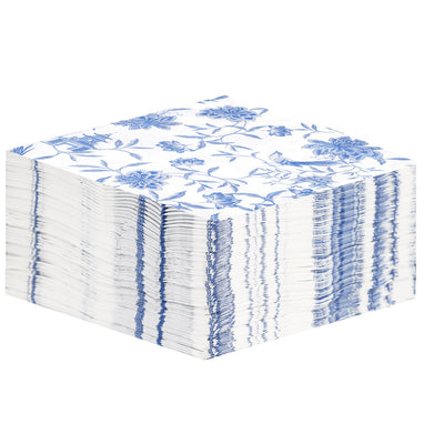 Table Kind Chinoiserie Paper Napkins - 100 Pack | Everyday Napkins |