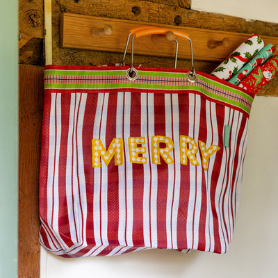 Bon Appetit Recycled Plastic "Merry" Tote Bag