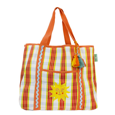 Recycled Plastic Sun Tote Bag | Summer Gifts |
