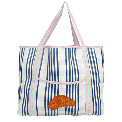 Bon Appetit Recycled Plastic Croissant Tote Bag