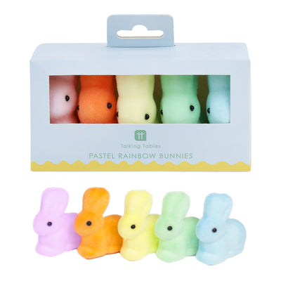 Truly Bunny Pastel Table Decorations - 5 Pack