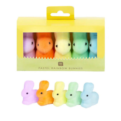 Truly Bunny Pastel Table Decorations - 5 Pack