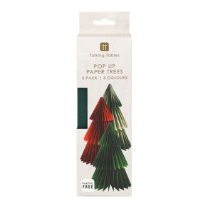 Twilight Paper Tree Decorations - 3 Pack