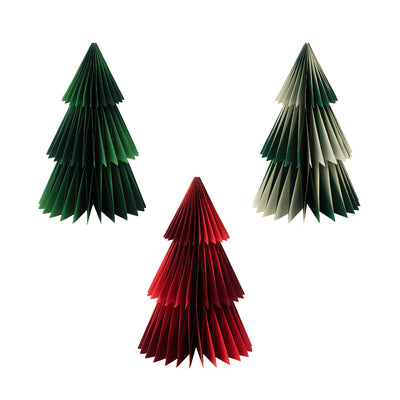 Twilight Paper Tree Decorations - 3 Pack