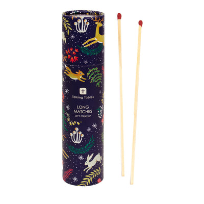 Twilight Dark Blue Tube of Matches | Festive Matches |