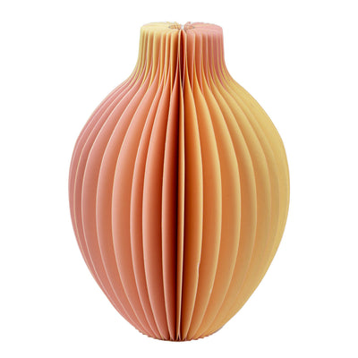 Yellow Honeycomb Colour Pop Paper Vase | Summer Gifts |