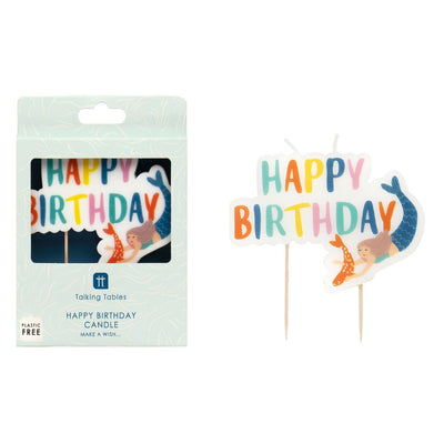 Make Waves 'Happy Birthday' Candle