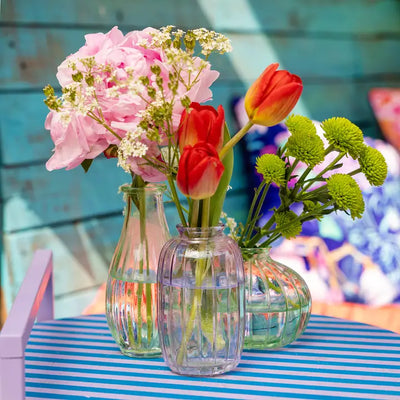 Bon Appetit Clear Glass Bud Vase - 12cm
