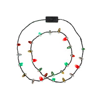 Christmas Entertainment Light Up LED Necklace