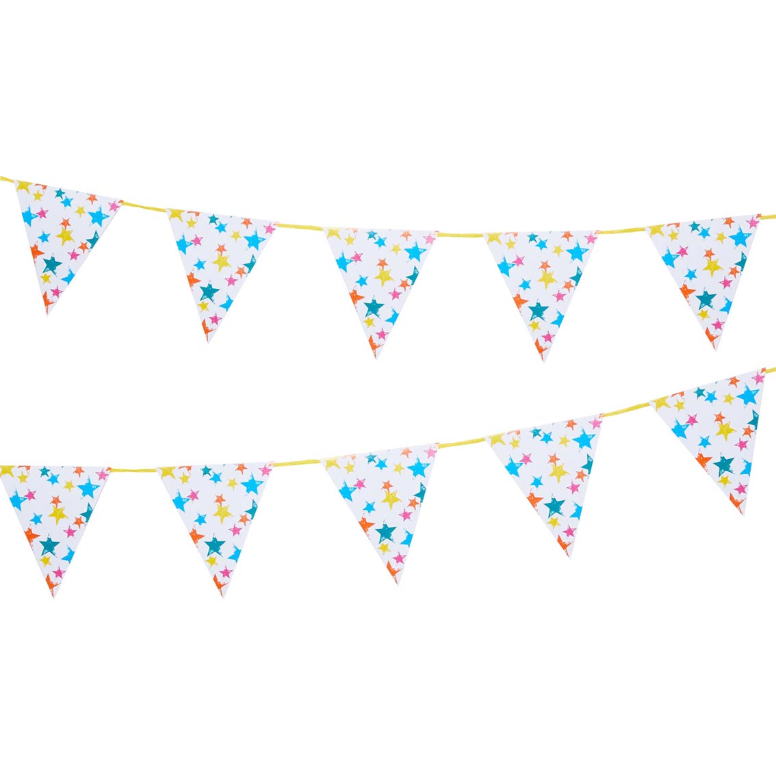 Birthday Brights Rainbow Star Bunting