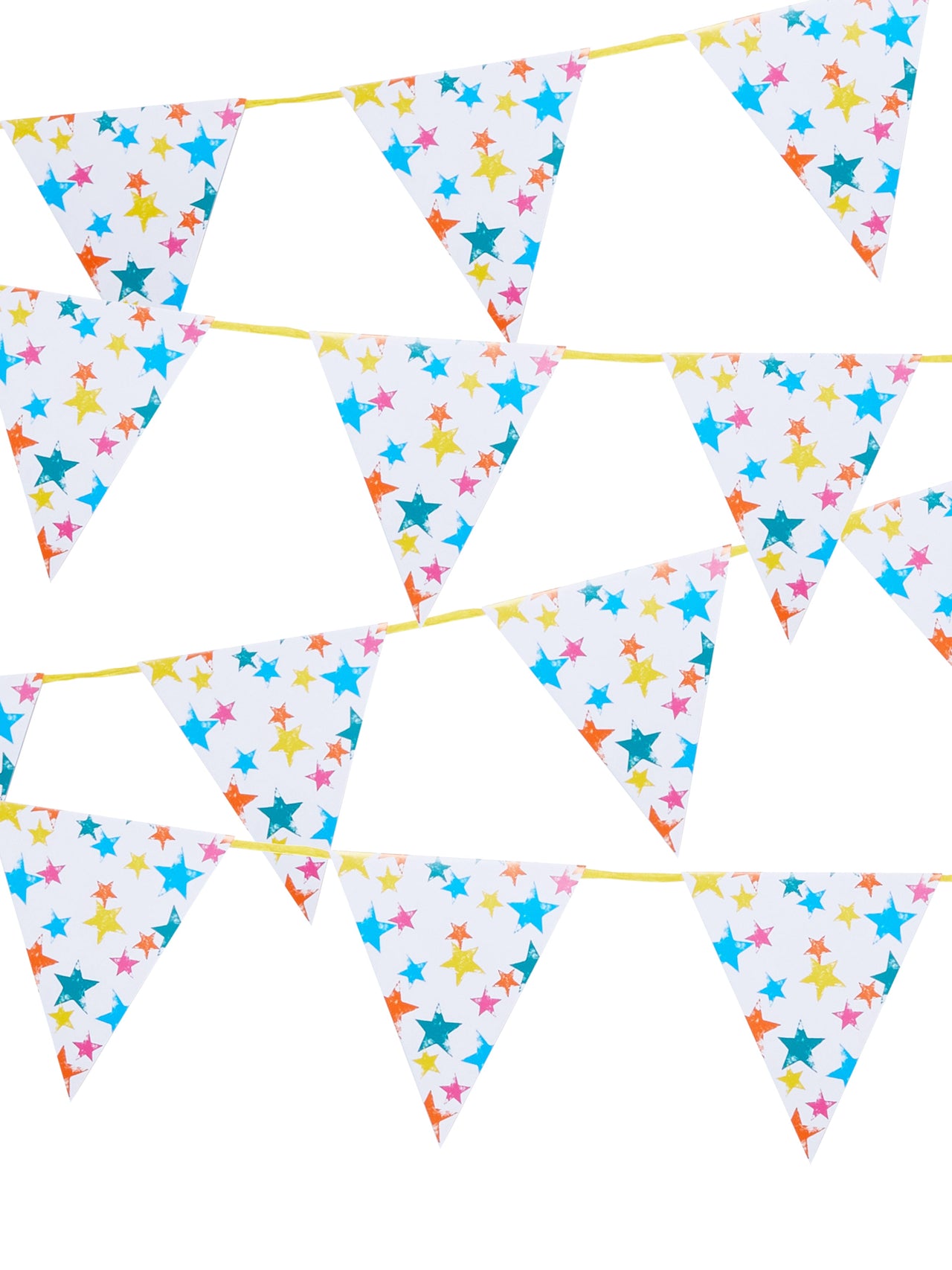 Birthday Brights Rainbow Star Bunting