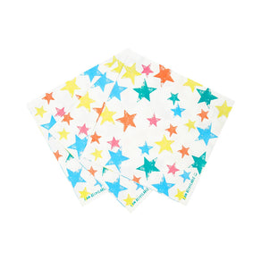 Birthday Brights Rainbow Star Paper Napkins - 20 Pack