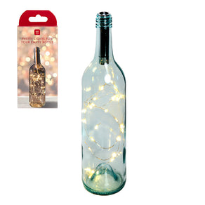 Botanical Nutcracker Bottle Stopper Lights, 20 Leds