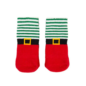 Christmas Non Slip Dog Socks - 4 Pack