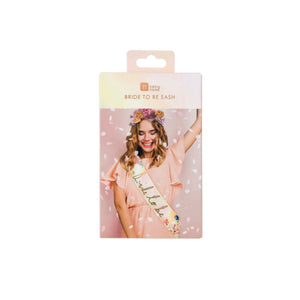 Talking Tables Blossom Girls Bride to Be Sash