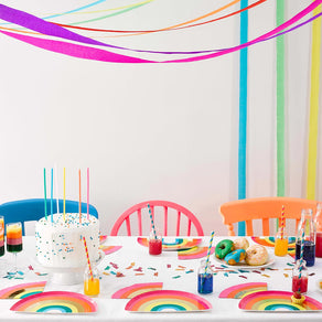 Birthday Brights Rainbow Streamers