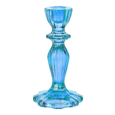 Image - Boho Spice Blue Candle Holder