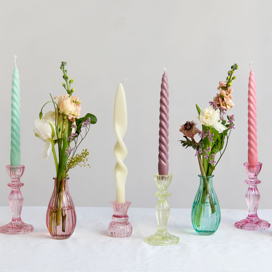 Boho Spiral Candles Starter Set