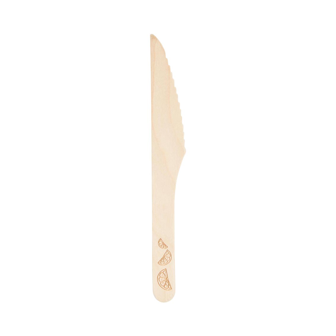 Boho Lemon Wooden Cutlery - 6 Sets