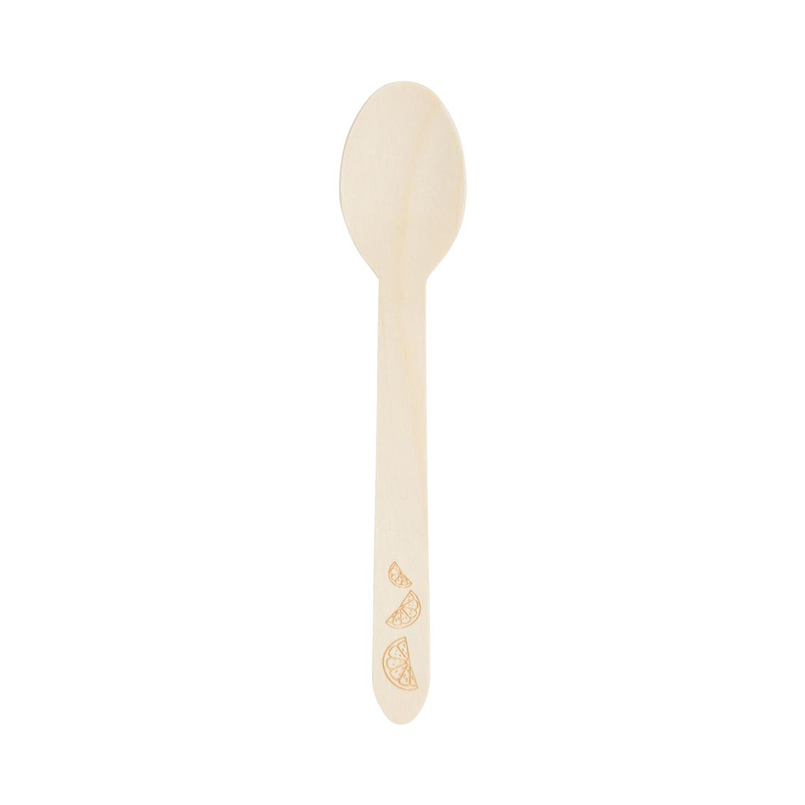 Boho Lemon Wooden Cutlery - 6 Sets