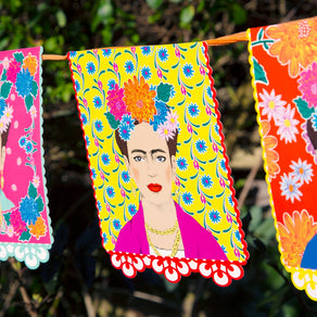 Boho Frida Kahlo Bunting