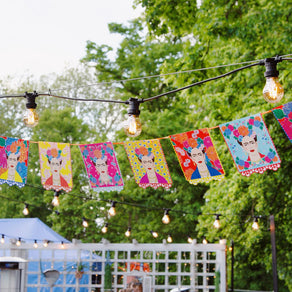 Boho Frida Kahlo Bunting