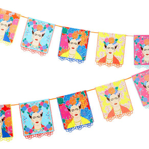 Boho Frida Kahlo Bunting