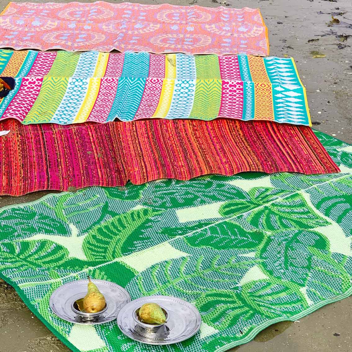 Boho Spice Red Outdoor Rug