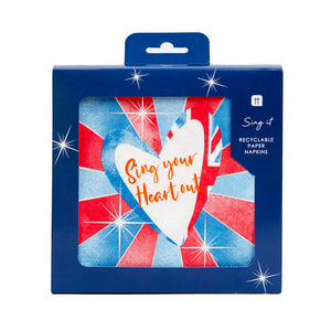 Song Contest Paper Napkins - 20 Pack
