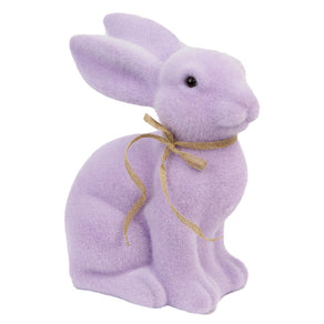 Spring Bunny Lilac Grass Bunny Table Decoration - 10&#34;