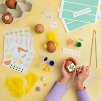 Spring Bunny Easter Egg Decorating Kit